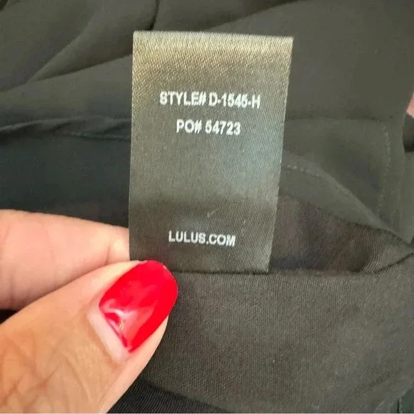 Lulu’s My Desire Black Lace Slip Dress - Picture 11 of 11